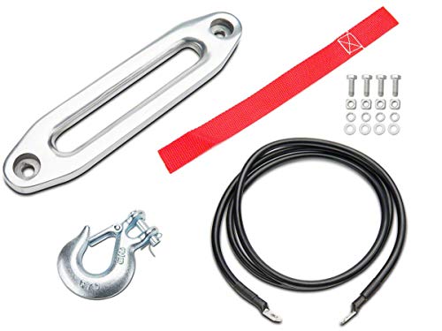 Barricade Winch 12,000 lb con cuerda sintética miniatura 2