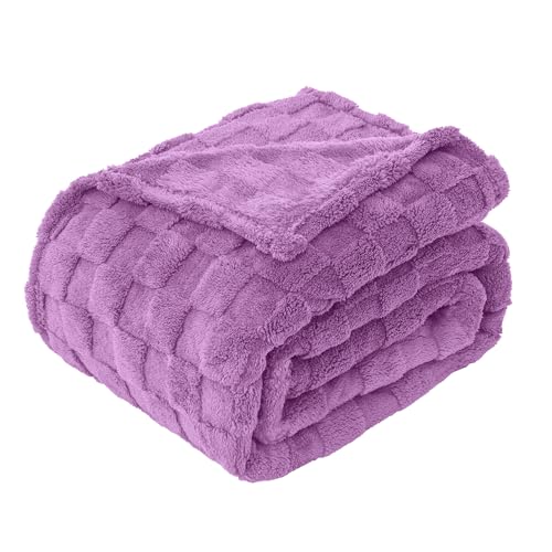 bed blankets sherpa-fleece