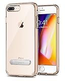 Spigen Ultra Hybrid S [2nd Generation] iPhone 8 Plus Case/iPhone 7 Plus Case with Air Cushion Technology and Kickstand for Apple iPhone 8 Plus (2017)/iPhone 7 Plus (2016) - Crystal Clear