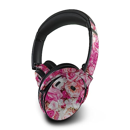 Image of MightySkins Skin Compatible with Bose QuietComfort 45 Headphones - Bed of Roses | Protective, Durable, and Unique Vinyl Decal wrap Cover | Easy to Apply, Remove, and Change Styles | Made in The USA
