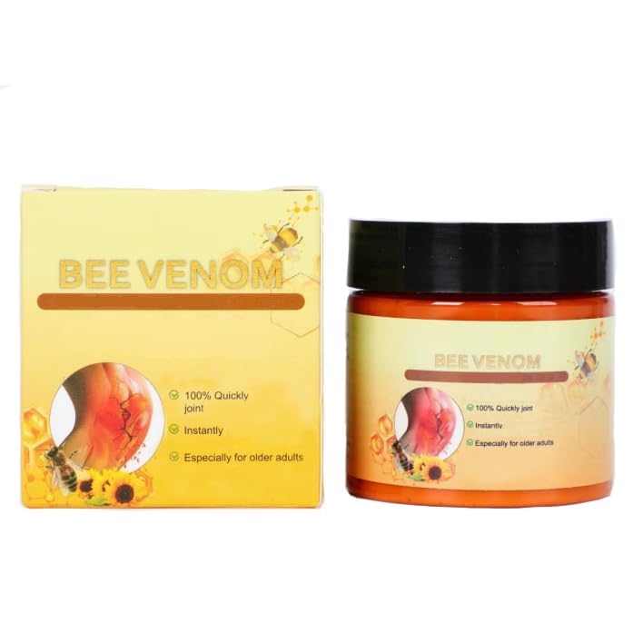 2 unidades de crema de veneno de abeja, crema avanzada de veneno de abeja, especialmente para espalda, cuello, manos, rodilla