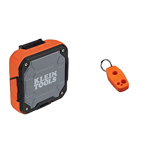 Klein Tools AEPJS2 Bluetooth Speaker, Wireless Portable Jobsite Speaker Plays Audio & MAG2 Demagnetizer/Magnetizer for Screwdriver Bits and Tips, Makes Tools Magnetic