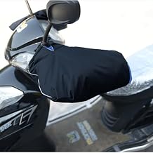 XGOPTS Universal Motorcycle Handlebar Gloves - Muffs ATV/Snowmobile/Scooter Handle Grip Gauntlets Winter Warmer Thermal Cover Gloves Wind and Waterproof Hands Warmer Mitts for Cold Weather