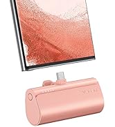 VEGER Power Bank USB C 5000mAh, 20W PD Mini Powerbank USB C Klein Aber Stark Externer Handyakkus,...