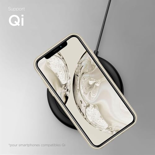 Coque silicone iPhone 11 évite les bris d'écran double couche
