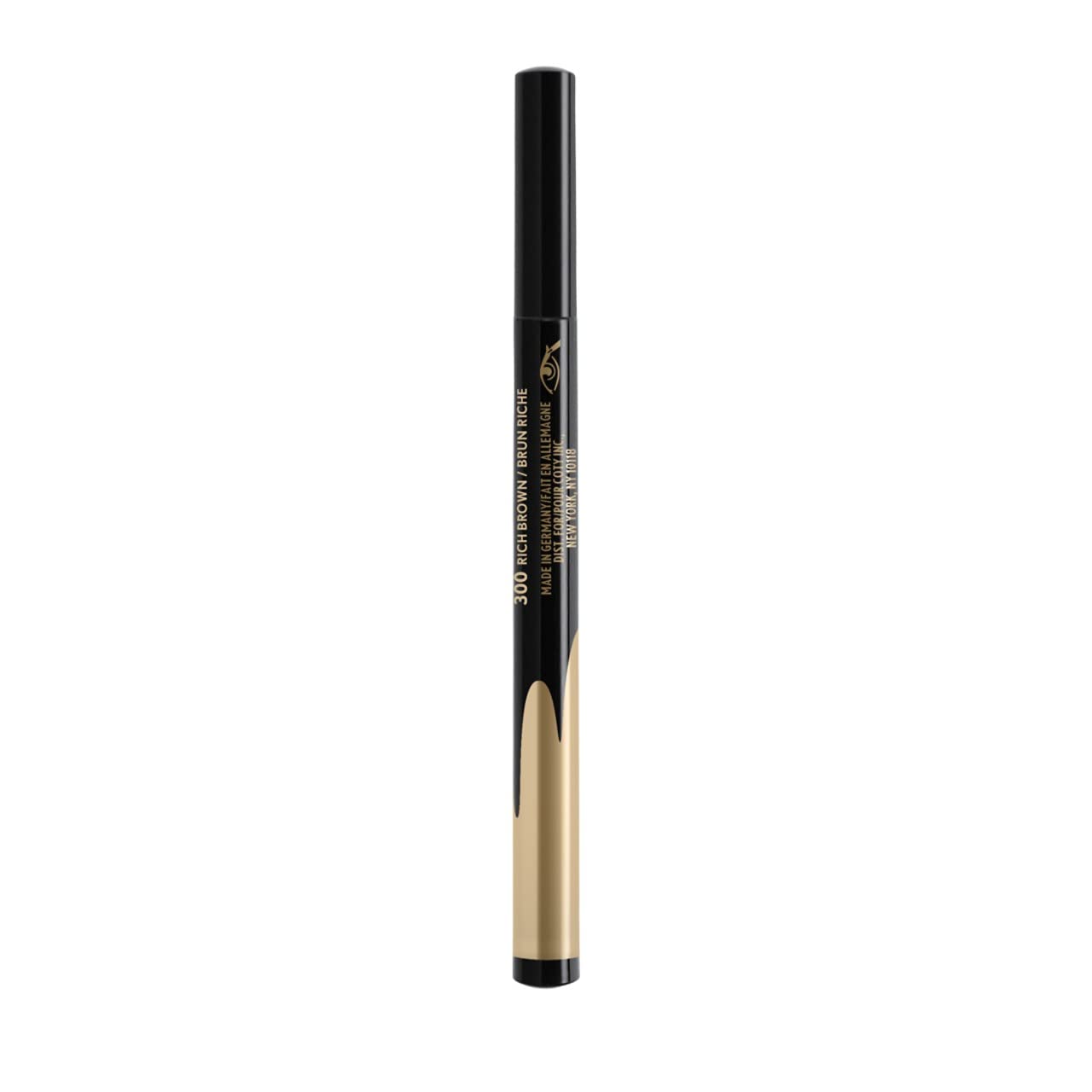 COVERGIRL Exhibitionist Lash Enhancing Liquid Eyeliner, Rich Brown (Pack of 2)