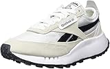 Tiene tacón plano Reebok Classic Leather Legacy, Zapatillas De Deporte para Exterior Unisex Adulto, FTWR White/Core Black/Acid Yellow, 35 EU
