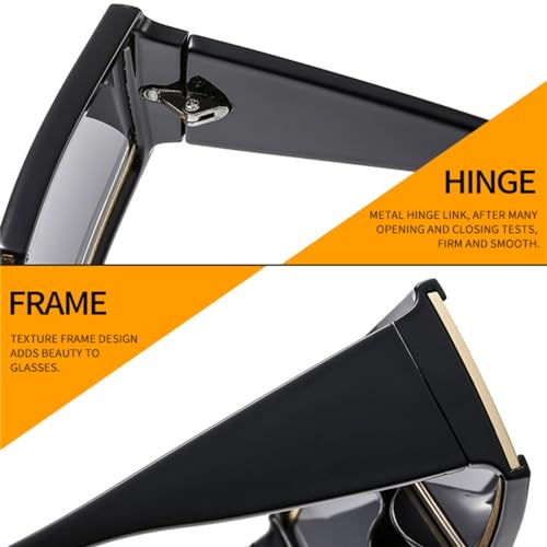 Gafas de sol irregulares para evitar la fatiga ocular con estilo 4