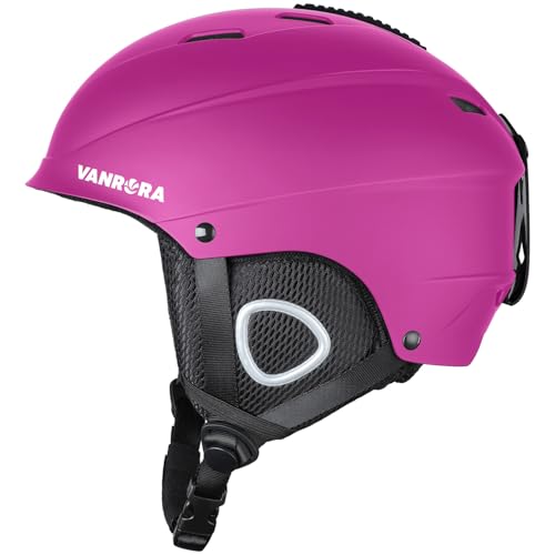 VANRORA Ski Helmet, Snowboard Helmet for Men & Women