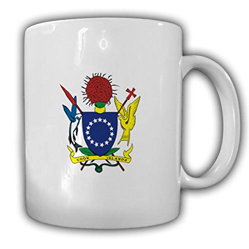 Mug #13442 - Irani - Emblème - Îles Cook, Islands