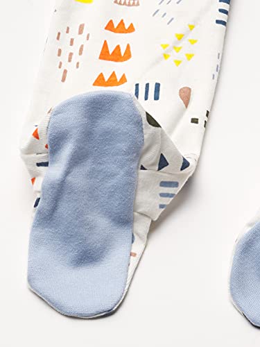Image of HonestBaby Baby 2-Pack Organic Cotton Footed Pajama Sleep & Play