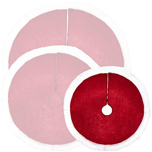 COM-FOUR® Couverture d'arbre de Noël pour protéger Contre Les Aiguilles
