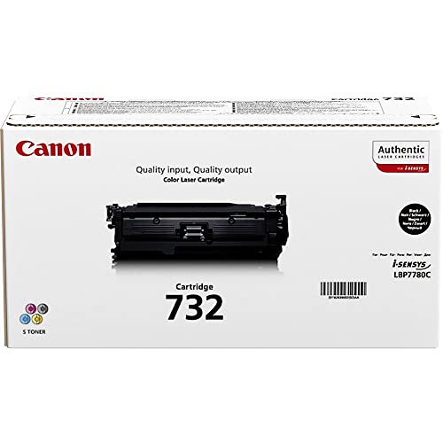 Canon CARTRIDGE 732 BK TONER Noir Rendem