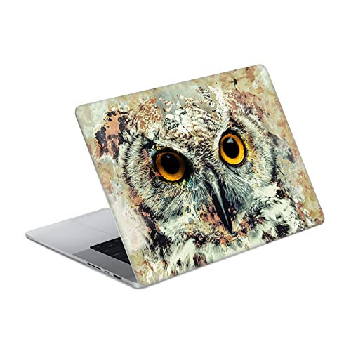 Sticker MacBook Pro 14 A2442 protection vinyle motif animalier Riza Peker