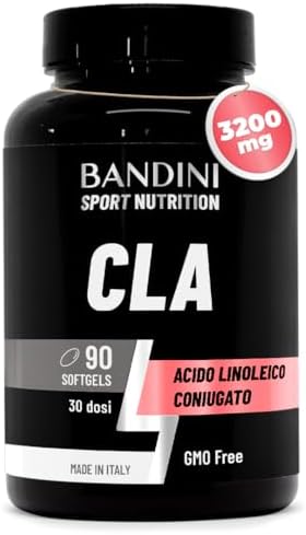 Bandini CLA 3200mg Acido Linoleico Coniugato 90 Capsule
