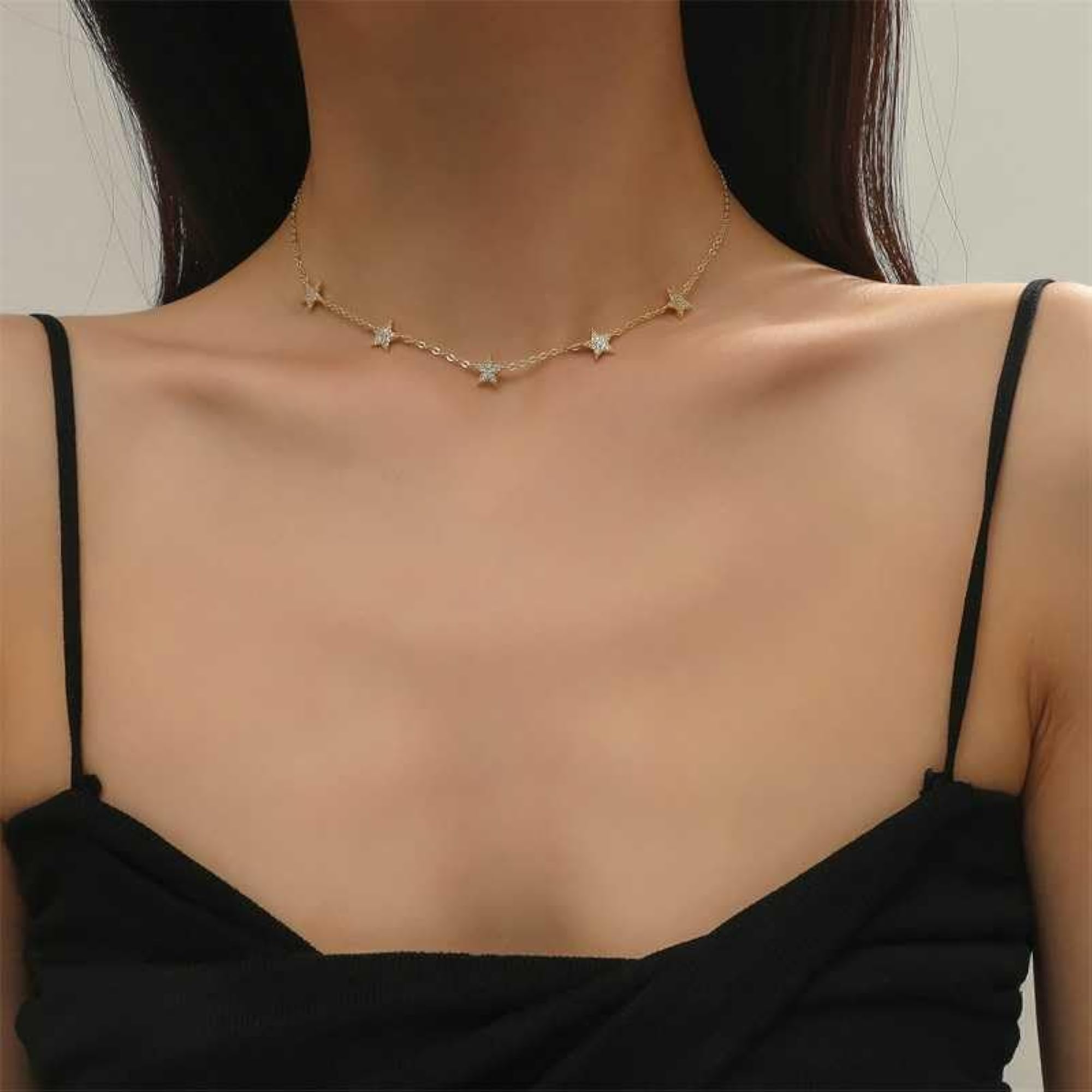Star Constellation Necklace With CZ Pendant