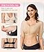 BRABIC Shaper Tops for Women Arm Compression Post Surgery Front Closure Bra Tank Top Shapewear (Beige, XL)