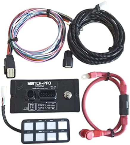 Switch Pros SP-9100 8-Switch Panel Power System With Concealed Mounting Hardware