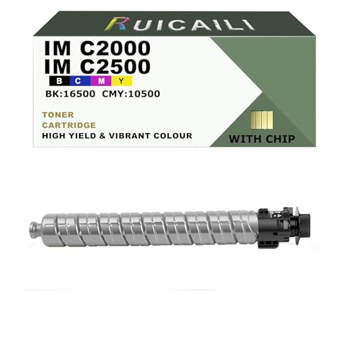 Cartouche toner noir IMC2000 compatible avec Ricoh IM C2500