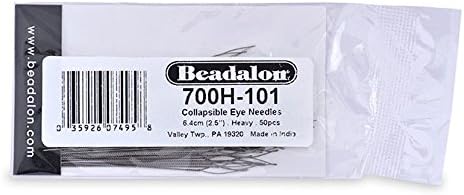 Collapsible Eye Needles, 2.5 In (6.4 Cm) Heavy 50