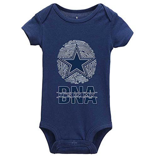 Snagminio Cowboys It's In My DNA Super Cute Boys And Girls Universal Long Sleeve Bodysuits