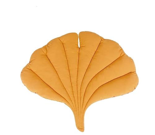 Pet Mat For Dog Cat With Leaf Shape Design Reusable Cotton Pad For Dogs And Cats Indoor Comfortable Durable Sleeping Cushion Washable Crate Cotton Mat Summer Cotton Ginkgo Biloba Leaf Pads #TOP25
