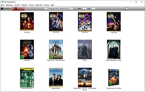 GS DVD-Verwaltung 3 - Software zur Verwaltung Ihrer DVD-Sammlung - Datenbank Programm zur DVD-Verwaltung - Image 8
