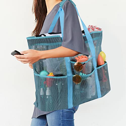 Czemo Borsa Mare Donna Rete, Grande, Portatile con...