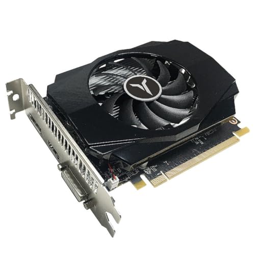 Image of Yeston Radeon RX 550 4GB GDDR5 1183MHz 512processors PCIExpress 3.0 DirectX12 Video Cards Double Slot DP+HDMI Compatible +DVI-D Graphics Card of Desktop (Black)