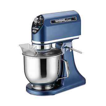 Waring WSM7L 7 Quart Planetary Stand Mixer with Tilt Head and Stainless Steel Bowl
