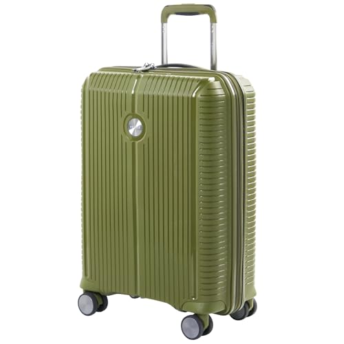 Image of Verage Rome Luggage Set Suitcase,Hardside Lightweight Durable Suitcase with Spinner Wheels, Moss green, Carry-On 20-Inch (Standard), Hardside Expandable Carry on Luggage With Spinner Wheels