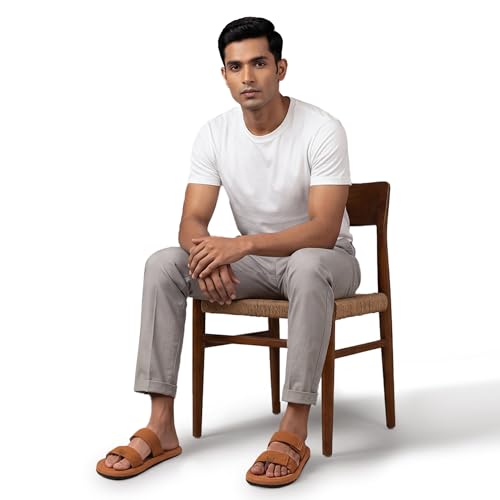 Image of Neeman's Commute Sandals for Men & Women | Adjustable Dual Strap Sandals | Cushioned Footbed | Ergonomic Comfort Sandals | Lightweight Everyday Casual Footwear