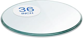36" Inch Round Glass Table Top - Tempered - 3/8" Inch Thick- Ogee Polished Price In India