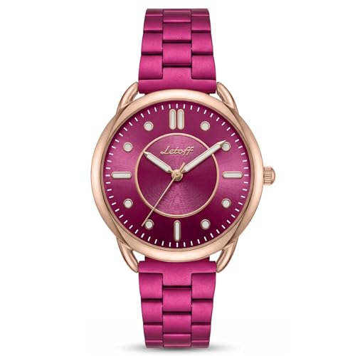 Image of Letoff Vintage Mature Women Watch, Sophisticated Ladies Wrist Watch, Magnetic Strap, Stainless Steel 3ATM Waterproof Quartz Analog Watch