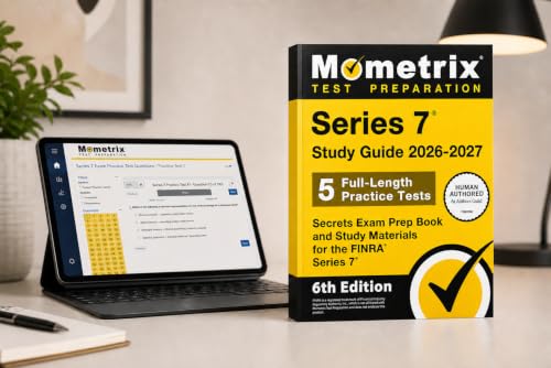 Image of Series 7 Study Guide 2026-2027 - 5 Full-Length Practice Tests, Secrets Exam Prep Book and Study Materials for the FINRA Series 7: [6th Edition]
