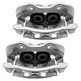 GAIASURGE Rear Brake Caliper with Bracket Compatible with Cadillac, Chevy & GMC Models - Tahoe, Silverado 1500, Avalanche, Suburban, Sierra (Dual Piston Caliper for 2 Wheel Steering Model)