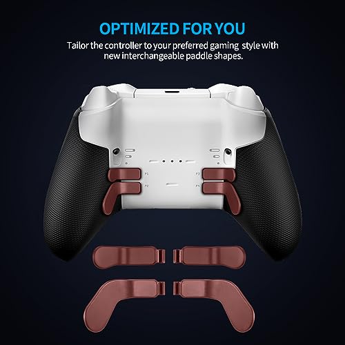 13 in 1 Gears of War Edition Thumbsticks Analog Sticks Replacement Joystick Parts Repair Accessories Kit Component Set with 4 Paddles, 2 D-Pads, 1 Tool for Xbox Elite Series 2 and Core Controller - Thumbnail 5
