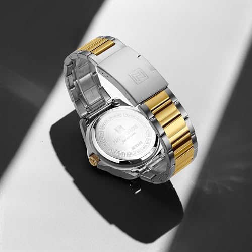 Image of NAVIFORCE NF9240 Square Unique Temperament Strap with dial Analog Watch