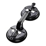 2025 Upgraded Adjustable Granite Seam Setter with Vacuum Suction Cups for Seam Joining and Leveling, Floor Suction Cup Countertop Installation Tool for Granite, Marble, Stone, Slab, and Glass (Black3)