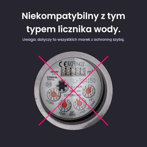 HomeWizard Wodomierze, Wi-Fi, wykrywanie wycieków, monitorowanie aplikacji, do mierników analogowych, USB-C lub bateryjnych, biały