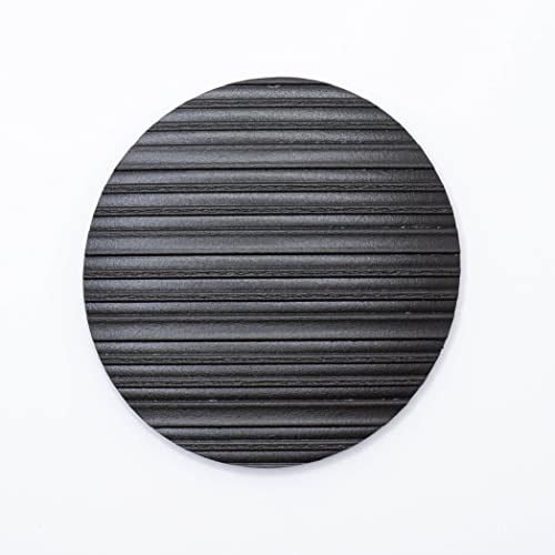 Stay! Furniture Pads, Round Furniture Grippers, Gripper Pads, Protect Your Floor | Works On Hardwood Floors And Carpet, Anti-Slip | Round Black, Set Of 4 (6 Inch) #TOP2