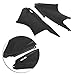 Aukson Air Cover Fairing,1 Pair Black Air Cover Fairing Insert Part for Yamaha YZFR6 YZF-R6 2003-2005