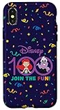 Disney 100th Anniversary The Little Mermaid Phone Case for iPhone and Samsung Galaxy ; Little Mermaid iPhone Case ; Disney 100 Phone Case ; Disney 100 Cell Phone Case ; Disney 100 ; Coque de protection pour téléphone portable ; coque violette ; Ariel et Ursula ; Disney 100 ; D100 ; mignon