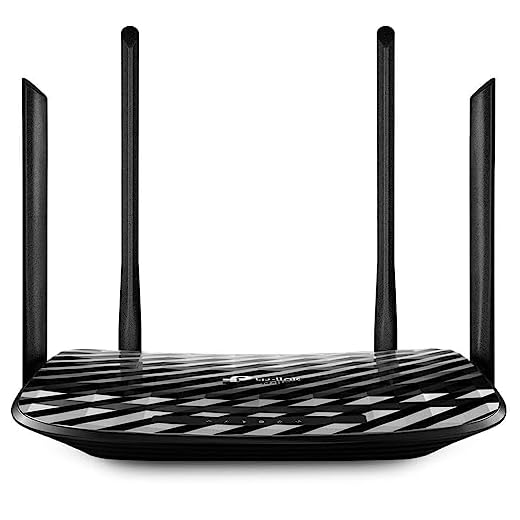 TP-Link ROTEADOR WIRELESS GIGABIT 10/100/1000 DUAL BAND MU-MIMO AC1300 EC225-G5, Cor: Preto