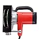 Grafner Mauernutfräse mit Laser, kraftvolle 1700 Watt mit 4000 U/min, incl. 2x Ø 150 mm Diamant-Trennscheiben, Staubabsaugung, Nutbreite 14-29mm, Nuttiefe 10-40mm, Mauerfräse Schlitzfräse