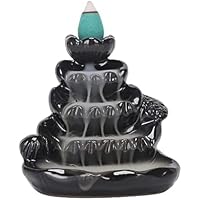 Handmade Ceramics Waterfall Backflow Incense Holder