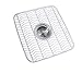 Rubbermaid Sink Mat, Medium, Clear FG129506CLR