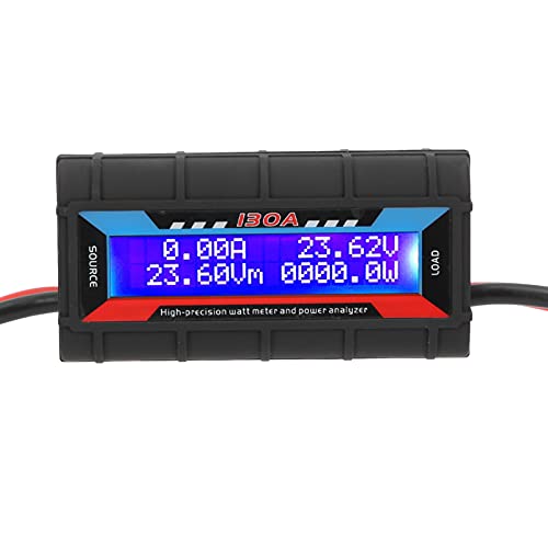 Probador de batería digital de 130A para evitar cortes de corriente en tu avión RC 6