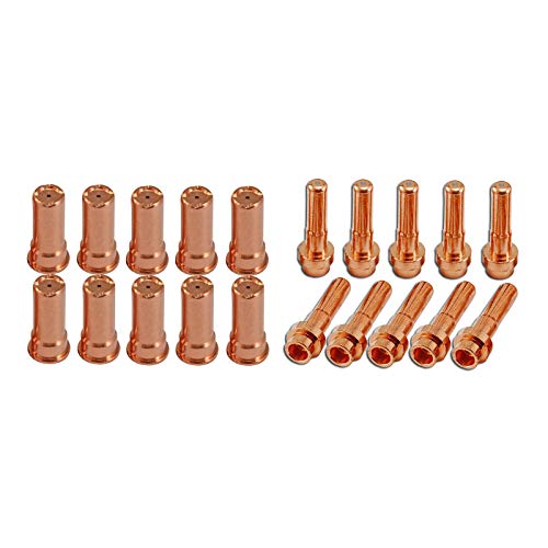 C1518 PR0065 al plasma elettrodo e taglio ugello C1370 Fit CEBORA CP-50 P50 CB50 torcia 20pcs