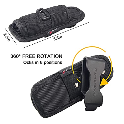 Taktische Taschenlampe Ultrafire WF-502B LED mit Holster